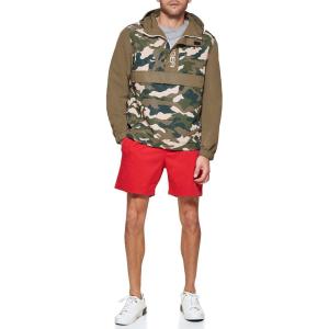 image:imageTommy Hilfiger Mens Retro Lightweight Taslan Popover JacketNew Camouflage
