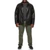 image:imageDockers Mens James Faux Leather Jacket Regular Big amp Tall SizesBlack W Chest Zip