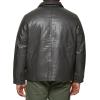 image:imageDockers Mens James Faux Leather Jacket Regular Big amp Tall SizesGrey W Chest Zip