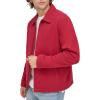 image:imageTommy Hilfiger Mens Lightweight Zipup Microtwill Golf Jacket Standard and Big amp Tall SizesRed