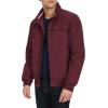 image:imageTommy Hilfiger Mens Performance Faux Memory Bomber JacketWine Filled
