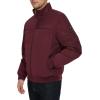 image:imageTommy Hilfiger Mens Performance Faux Memory Bomber JacketWine Filled