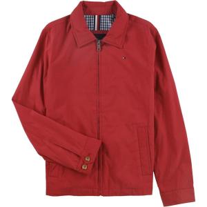 image:imageTommy Hilfiger Mens Lightweight Zipup Microtwill Golf Jacket Standard and Big amp Tall SizesNantucket Red