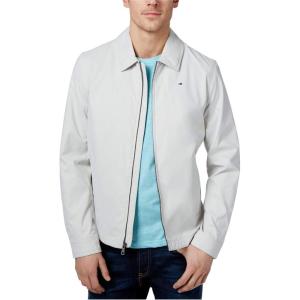 image:imageTommy Hilfiger Mens Lightweight Zipup Microtwill Golf Jacket Standard and Big amp Tall SizesOyster