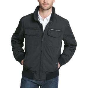 image:imageTommy Hilfiger Mens Water Resistant Performance Bomber Jacket Standard and Big amp TallBlack