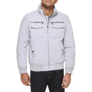image:imageTommy Hilfiger Mens Water Resistant Performance Bomber Jacket Standard and Big amp TallIce