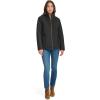 image:imageTommy Hilfiger Womens Brass Hardware Transitional Barn Jacket Quilted CoatBlack