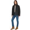 image:imageTommy Hilfiger Womens Brass Hardware Transitional Barn Jacket Quilted CoatDeep Black