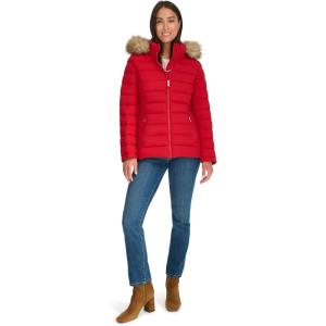 image:imageTommy Hilfiger Womens Heavy Weight Essential Short PufferCrimson