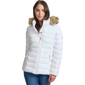 image:imageTommy Hilfiger Womens Heavy Weight Essential Short PufferWhite