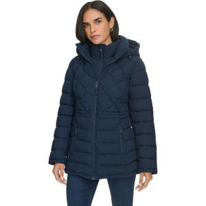image:imageTommy Hilfiger Womens Short Quilted Puffer JacketNavy