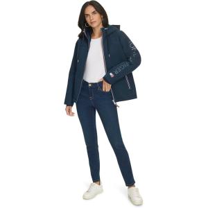 image:imageTommy Hilfiger Womens Soft Iconic Stadium JacketNavy