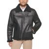 image:imageMens Tommy Hilfiger Mens Faux Shearling Aviator JacketBlack