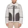 image:imageMens Tommy Hilfiger Mens Faux Shearling Aviator JacketTundra