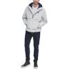 image:imageTommy Hilfiger Adaptive Mens Performance Fleece Lined Hooded Popover JacketNew Ice