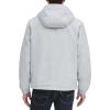 image:imageTommy Hilfiger Adaptive Mens Performance Fleece Lined Hooded Popover JacketNew Ice