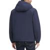 image:imageTommy Hilfiger Adaptive Mens Performance Fleece Lined Hooded Popover JacketNew Navy