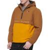 image:imageTommy Hilfiger Adaptive Mens Performance Fleece Lined Hooded Popover JacketNuthatchGold