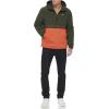 image:imageTommy Hilfiger Adaptive Mens Performance Fleece Lined Hooded Popover JacketRosinBurnt Orange