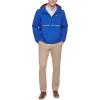 image:imageTommy Hilfiger Adaptive Mens Performance Fleece Lined Hooded Popover JacketRoyal Blue
