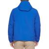 image:imageTommy Hilfiger Adaptive Mens Performance Fleece Lined Hooded Popover JacketRoyal Blue