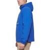 image:imageTommy Hilfiger Adaptive Mens Performance Fleece Lined Hooded Popover JacketRoyal Blue