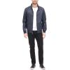 image:imageTommy Hilfiger Adaptive Mens Tommy Hilfiger Mens Smooth Lamb Touch Faux Leather Unfilled BomberNavy