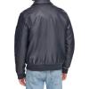 image:imageTommy Hilfiger Adaptive Mens Tommy Hilfiger Mens Smooth Lamb Touch Faux Leather Unfilled BomberNavy Laydown Collar