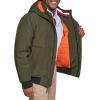 image:imageTommy Hilfiger Mens Arctic Cloth Hooded Utility BomberDark Forest
