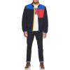 image:imageTommy Hilfiger Mens Contrast Sherpa Stand Collar JacketNavy