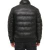 image:imageTommy Hilfiger Mens Midweight Quilted Faux Leather BomberBlack