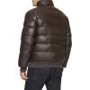 image:imageTommy Hilfiger Mens Midweight Quilted Faux Leather BomberSaddle