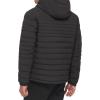 image:imageTommy Hilfiger Mens Stretch Poly Hooded Packable Jacket With Sherpa LiningBlack
