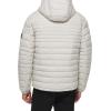 image:imageTommy Hilfiger Mens Stretch Poly Hooded Packable Jacket With Sherpa LiningIce