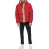 image:imageTommy Hilfiger Mens Stretch Poly Hooded Packable Jacket With Sherpa LiningRed
