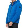 image:imageTommy Hilfiger Mens Stretch Poly Hooded Packable Jacket With Sherpa LiningRoyal Blue