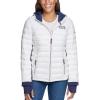 image:imageTommy Hilfiger Womens Zipup Packable JacketBright WhiteNavy