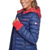 image:imageTommy Hilfiger Womens Zipup Packable JacketNavyCrimson