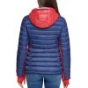 image:imageTommy Hilfiger Womens Zipup Packable JacketNavyCrimson
