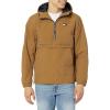 image:imageTommy Hilfiger Adaptive Mens Performance Fleece Lined Hooded Popover JacketBrown