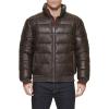 image:imageTommy Hilfiger Mens Midweight Quilted Faux Leather BomberSaddle