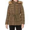 image:imageTommy Hilfiger Womens Hooded Parka Anorak Button Down Water Repellent JacketJuniper