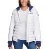 image:imageTommy Hilfiger Womens Zipup Packable JacketBright WhiteNavy