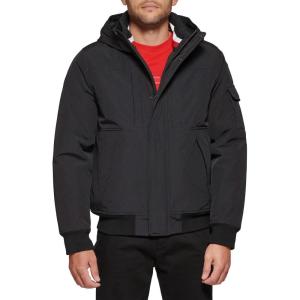 image:imageTommy Hilfiger Mens Arctic Cloth Hooded Utility BomberBlack