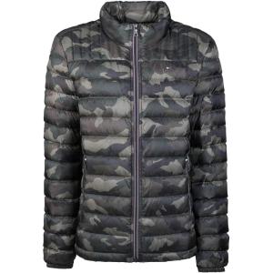 image:imageTommy Hilfiger Mens Real Down Insulated Packable Puffer Jacket Camouflage Large