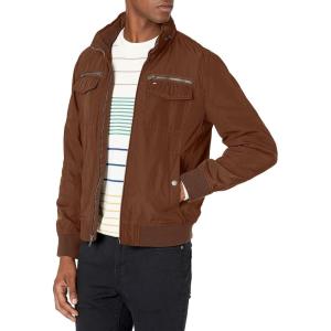 image:imageTommy Hilfigier Mens Water Resistant Performance Bomber Jacket Standard and Big amp TallBrown