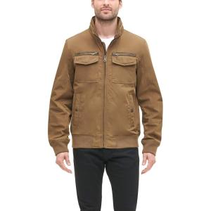 image:imageTommy Hilfigier Mens Water Resistant Performance Bomber Jacket Standard and Big amp TallKhaki