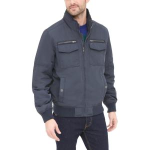 image:imageTommy Hilfigier Mens Water Resistant Performance Bomber Jacket Standard and Big amp TallNavy
