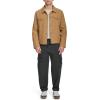 image:imageLevis Mens Faux Leather Classic Trucker JacketTan Faux Suede