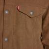 image:imageLevis Mens Faux Leather Classic Trucker JacketToffee Faux Suede